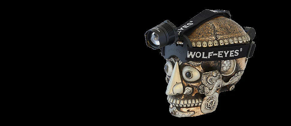 Wolf Eyes Wildlife Red White Wildlife Observation Headlamps
