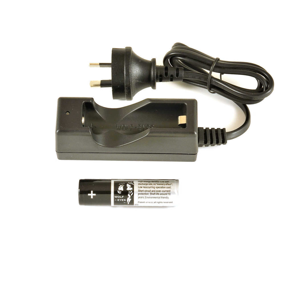 Dingo RED LED headlamps Rechargeable
