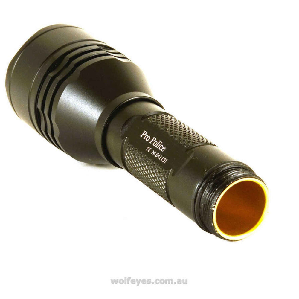 Wolf Eyes Pro Police Ultra LED Rechargeable Torch wildlife watching