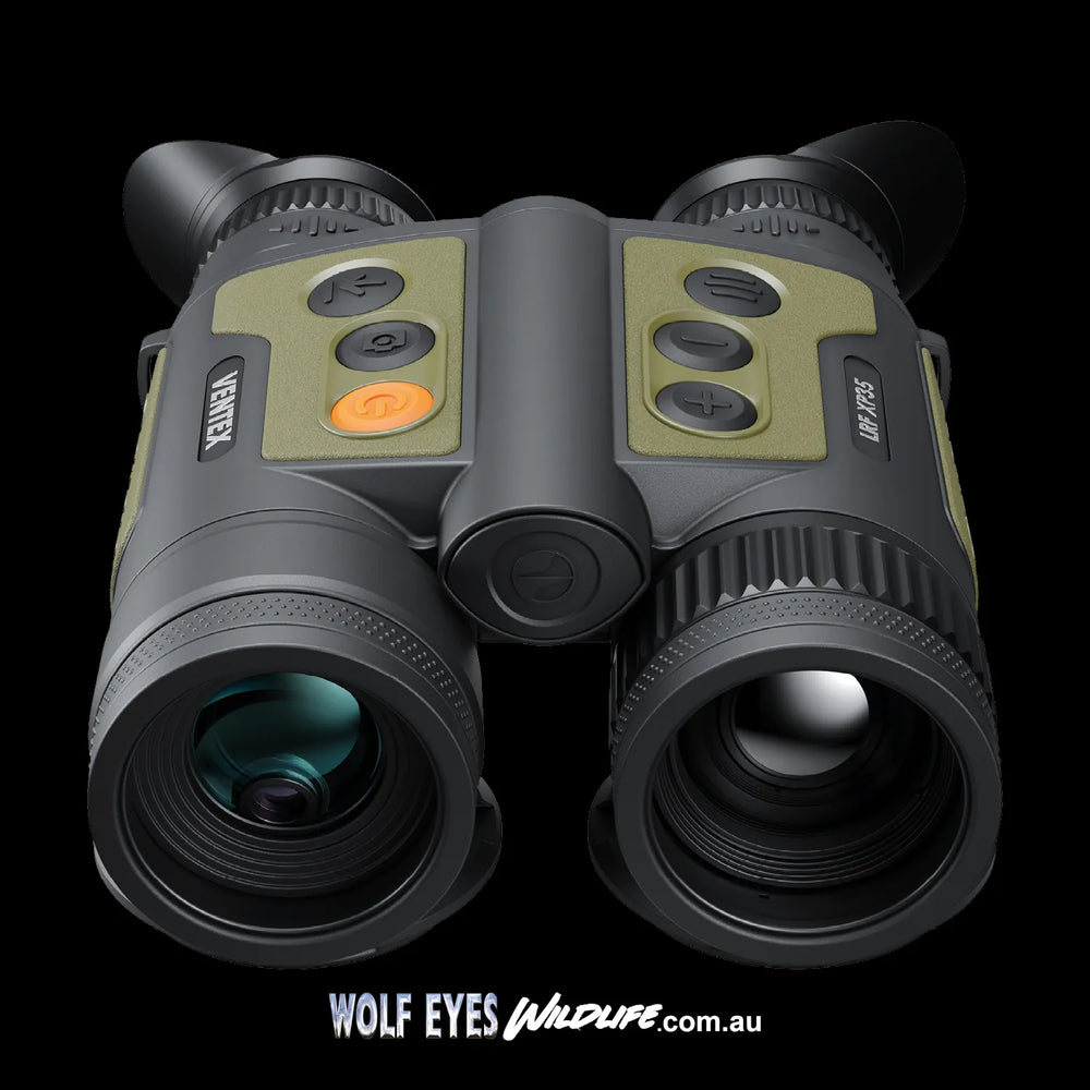 Pulsar wildlife Ventex xp35 lrf thermal monoculars wildlife photography birdwatching animal observation owl photography