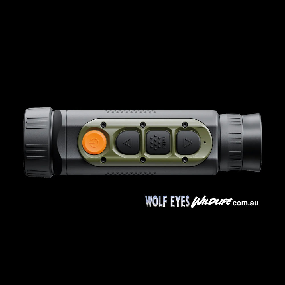Pulsar wildlife alaris xg30 thermal monoculars wildlife photography birdwatching animal observation controls
