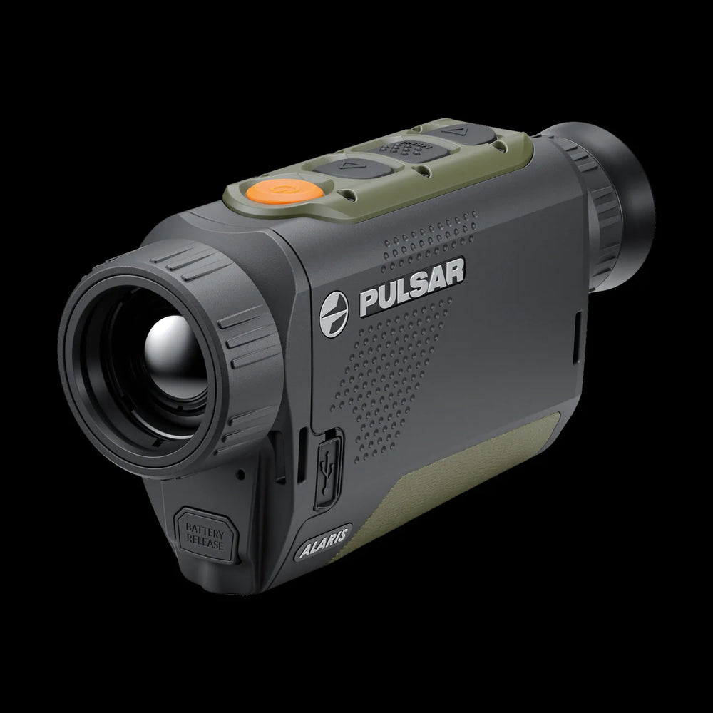 Pulsar wildlife alaris xg30 thermal monoculars wildlife photography birdwatching animal observation 3/4 view