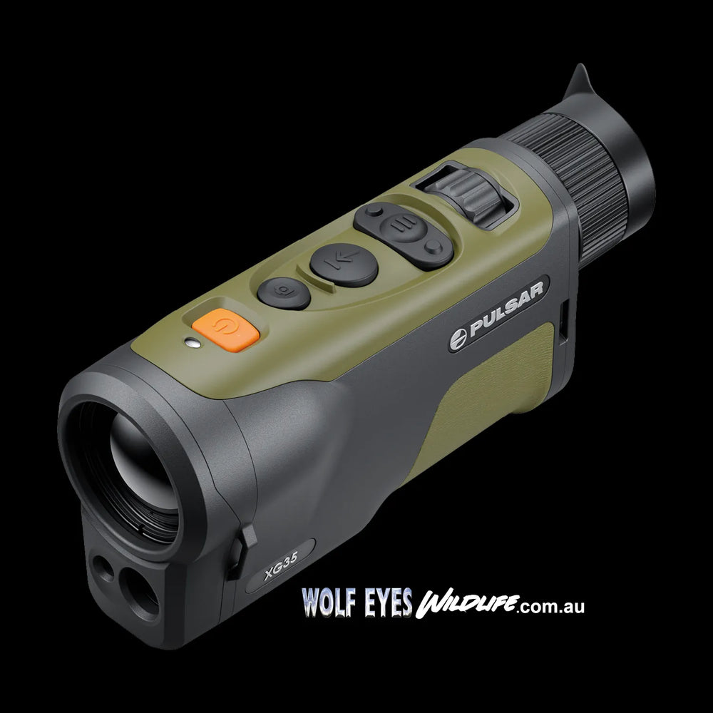 Pulsar wildlife orni lrf xg35 thermal monoculars wildlife photography birdwatching animal observation gliders wallaby