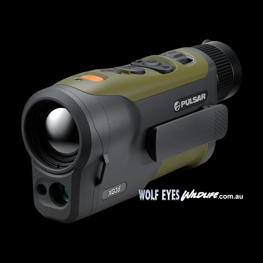 Pulsar wildlife orni lrf xg35 thermal monoculars wildlife photography birdwatching animal observation owl photography