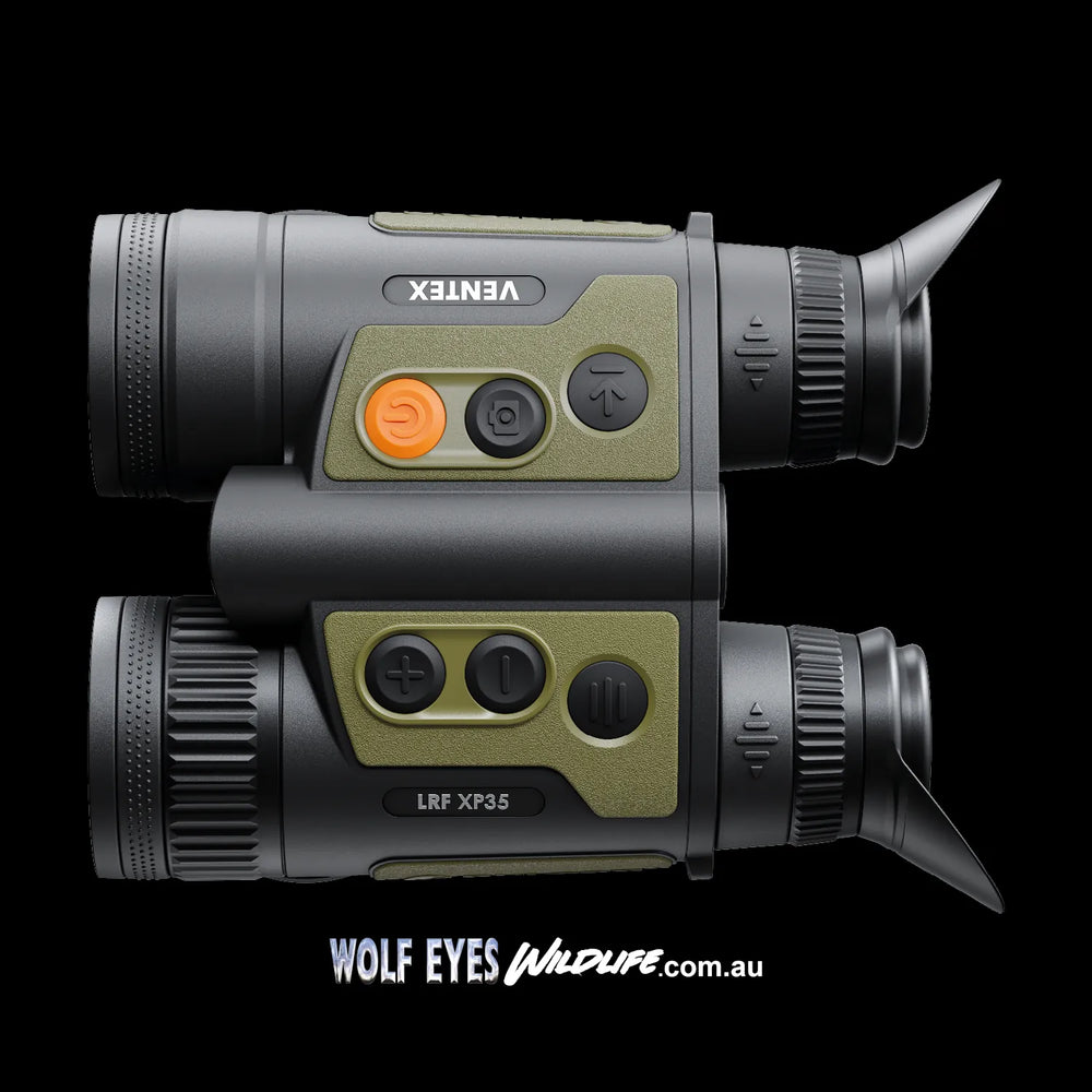 Pulsar wildlife Ventex xp35 lrf thermal monoculars wildlife photography birdwatching animal observation owls gliders wallabies