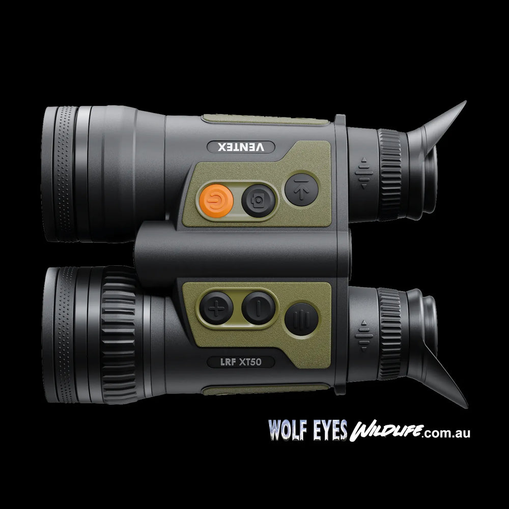 Pulsar wildlife Ventex XT50 LRF thermal monoculars wildlife photography birdwatching animal observation wildlife surveys australia