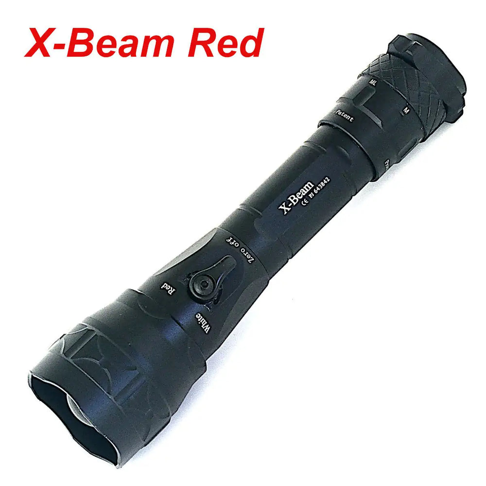 X-Beam Red LED Torch Red/White animal observation torch